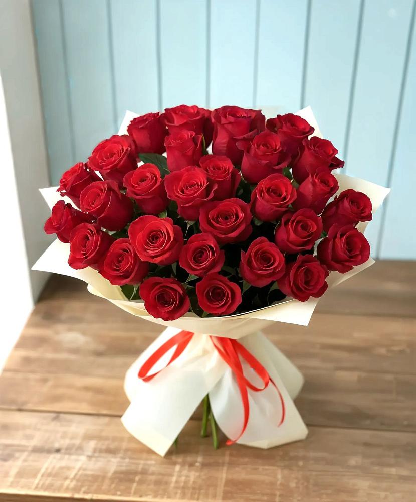 Букет 29 Красных роз в Будённовской