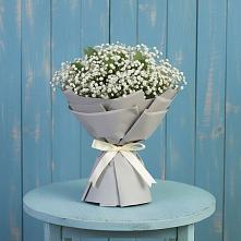 Букет цветов из:  Гипсофила в Будённовской