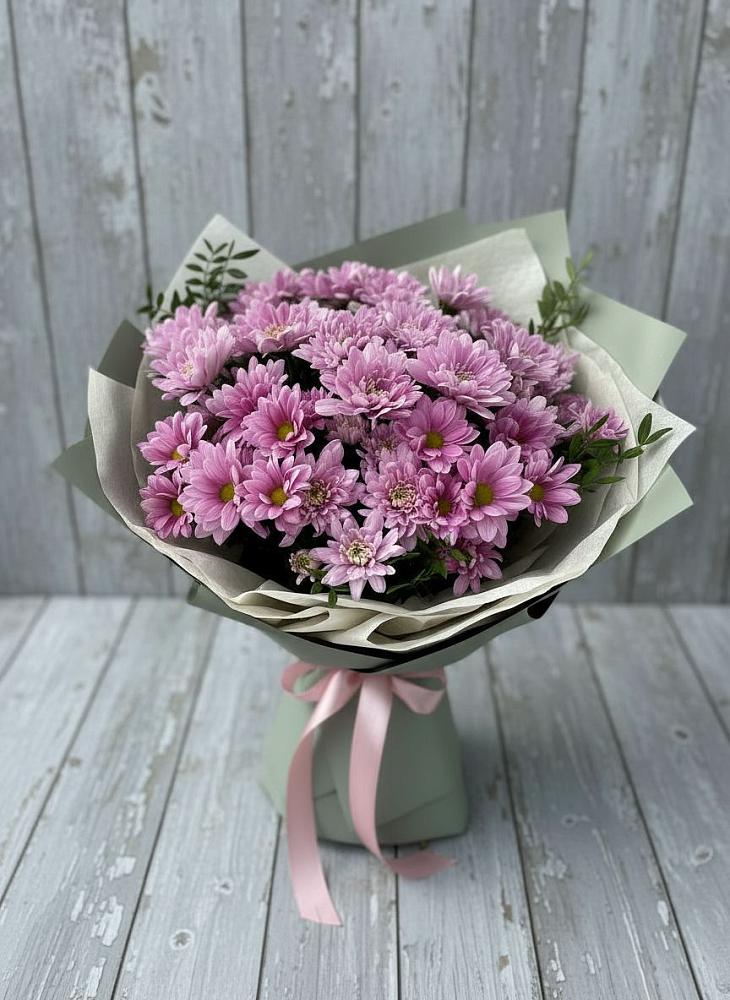 Букет цветов из: Хризантемы в Будённовской