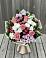 Букет цветов из: Альстромерии, Гвоздики, Розы и Хризантемы в Будённовской