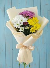 Букет цветов из:  Хризантемы #REPLACE_PRED# Будённовской