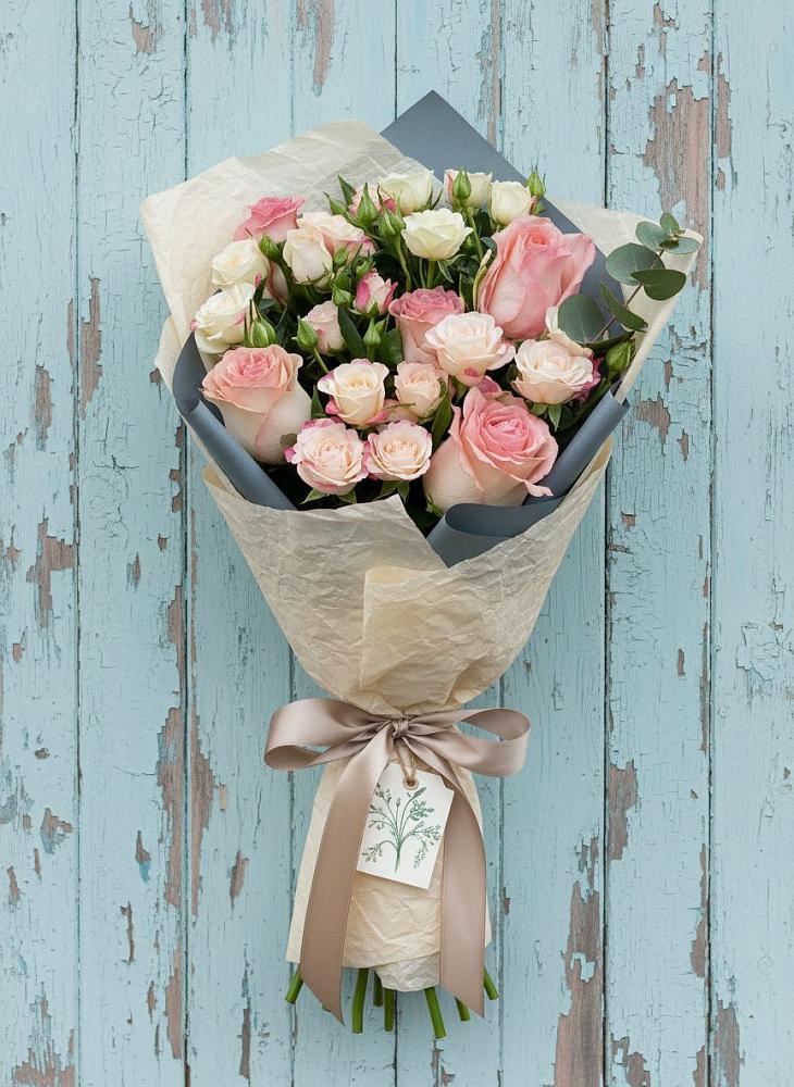 Букет цветов из: Розы в Будённовской