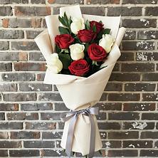 Букет цветов из:  Розы в Будённовской