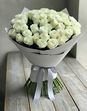Букет 35 Белых роз в Будённовской