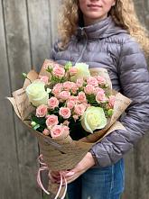 Букет цветов из:  Розы #REPLACE_PRED# Будённовской