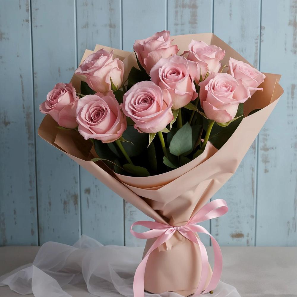 Букет цветов из: Розы в Будённовской