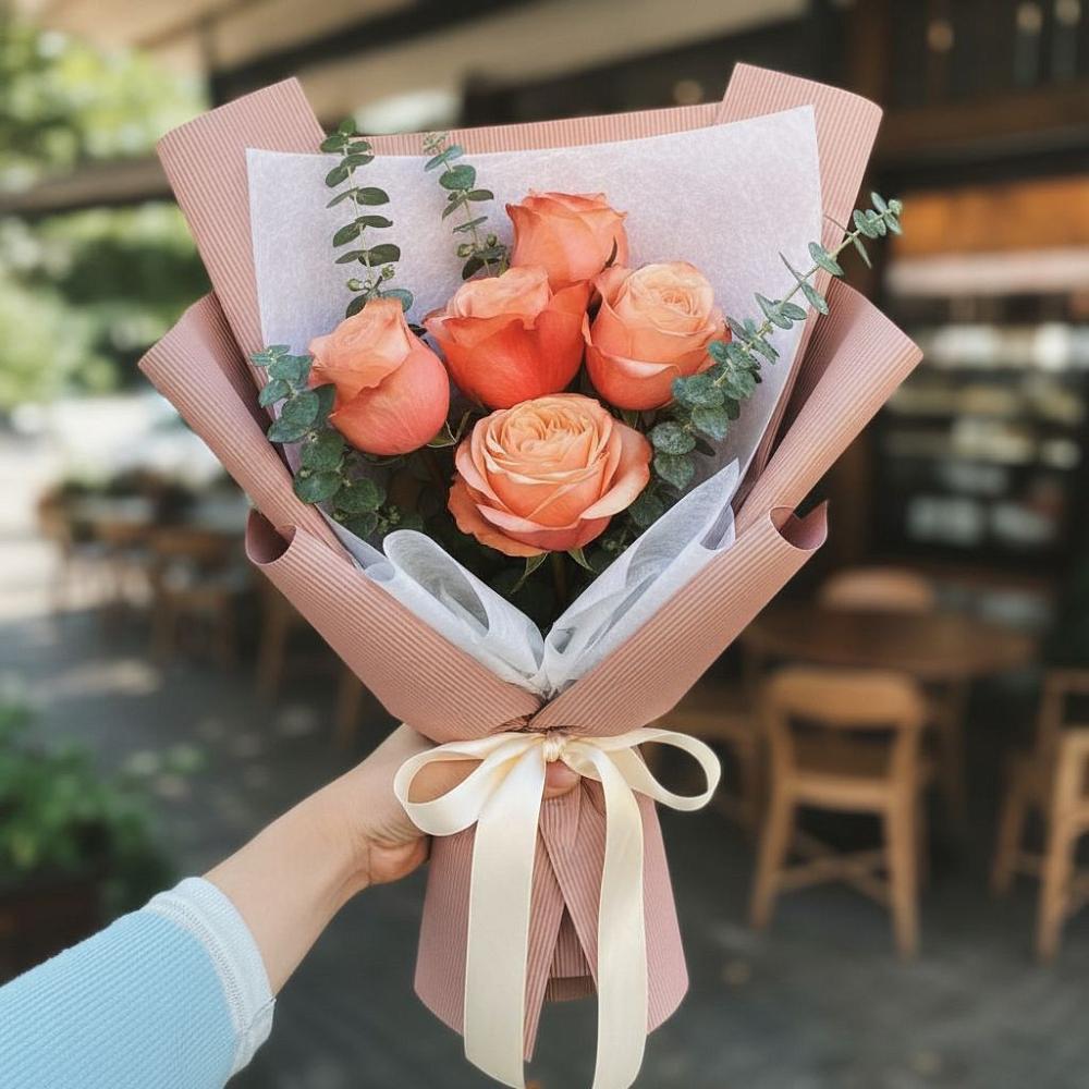 Букет цветов из: Розы в Будённовской