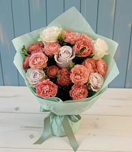 Букет цветов из:  Розы в Будённовской