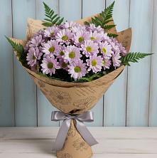 Букет цветов из:  Хризантемы в Будённовской