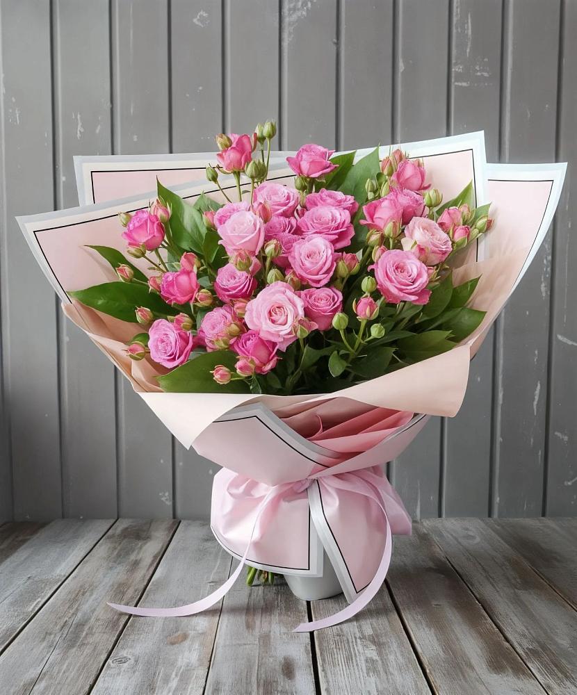 Букет Розовый кустик в Будённовской
