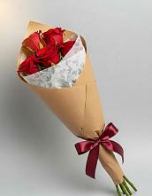 Букет цветов из:  Розы в Будённовской