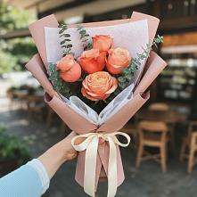 Букет цветов из:  Розы в Будённовской