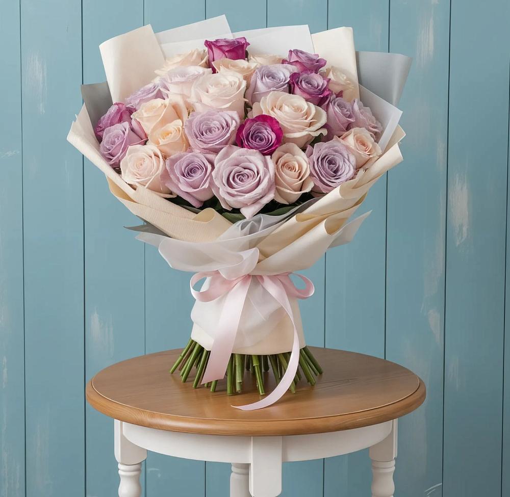 Букет цветов из: Розы в Будённовской