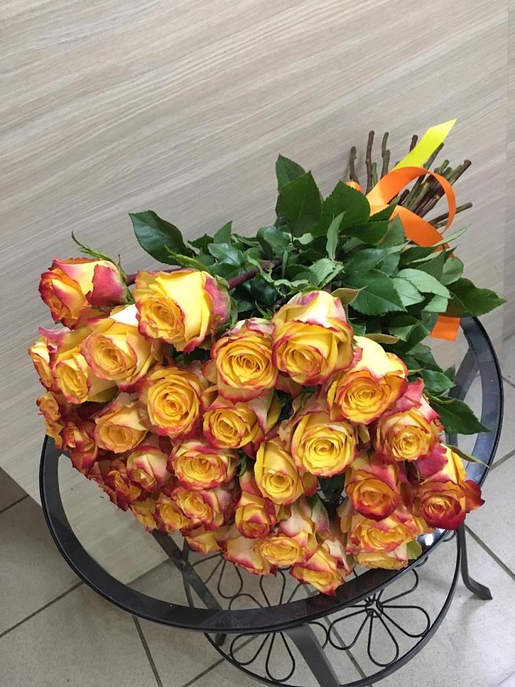 Букет Желтые розы в Будённовской