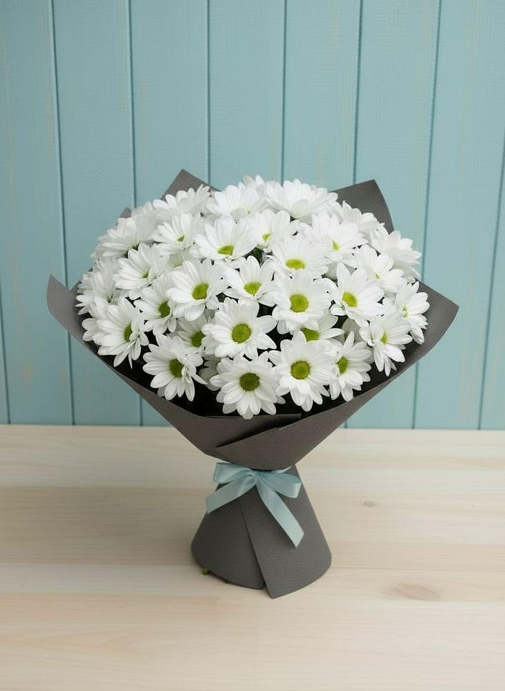 Букет цветов из: Хризантемы в Будённовской