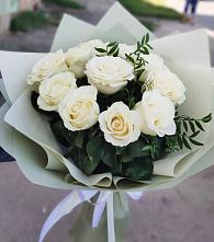 Букет Белые розы Проуд #REPLACE_PRED# Будённовской