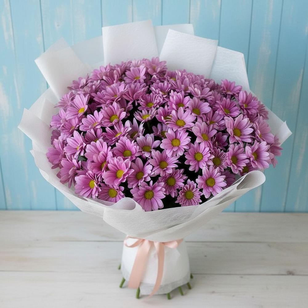 Букет цветов из: Хризантемы в Будённовской