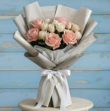 Букет цветов из:  Розы в Будённовской