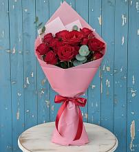 Букет цветов из:  Розы в Будённовской