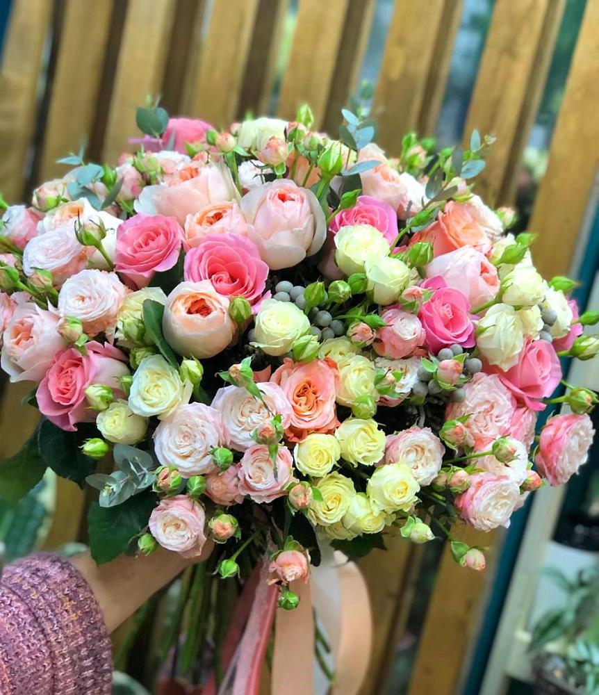 Букет цветов из: Розы в Будённовской