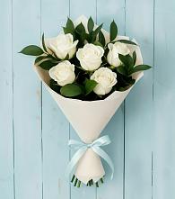 Букет цветов из:  Розы в Будённовской