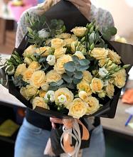 Букет цветов из:  Розы и Лизиантусы #REPLACE_PRED# Будённовской