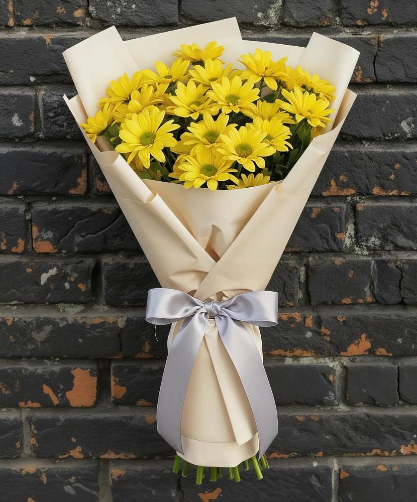 Букет цветов из: Хризантемы в Будённовской