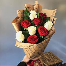Букет цветов из:  Розы #REPLACE_PRED# Будённовской