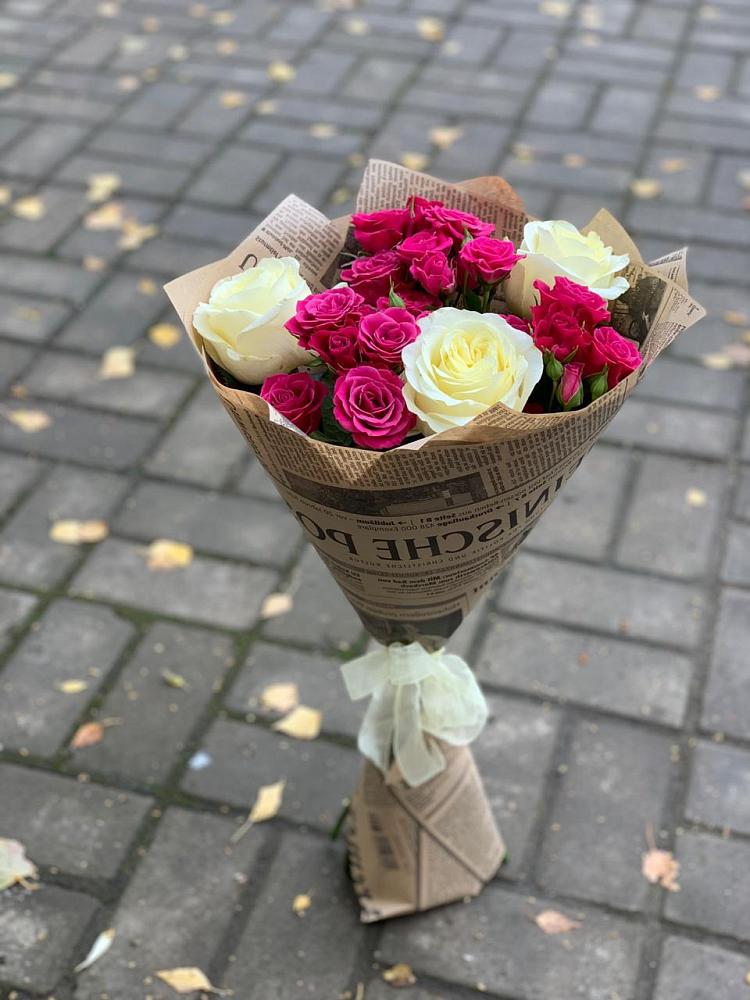 Букет цветов из: Розы в Будённовской