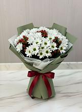 Букет цветов из:  Хризантемы #REPLACE_PRED# Будённовской