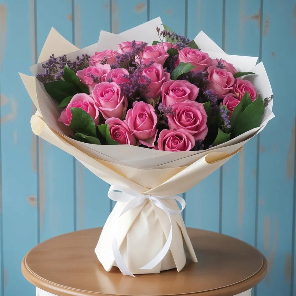 Букет цветов из: Розы в Будённовской