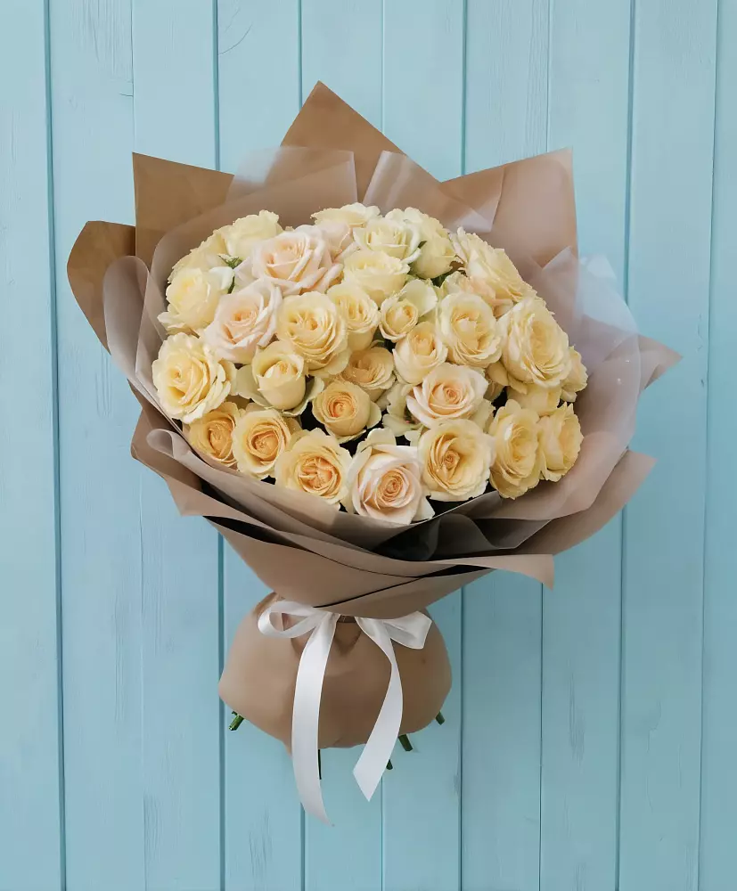 Букет Кремовое облако в Будённовской