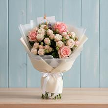 Букет цветов из:  Розы #REPLACE_PRED# Будённовской