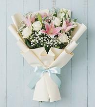 Букет цветов из:  Лилии #REPLACE_PRED# Будённовской