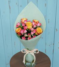 Букет цветов из:  Розы в Будённовской