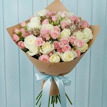 Букет цветов из:  Розы #REPLACE_PRED# Будённовской