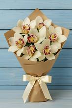 Букет цветов из:  Орхидеи и Розы в Будённовской